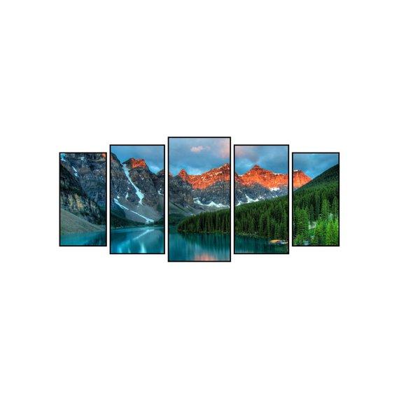 Mountain Scene – Love Nature – Amazing Photography – Forest – Nature Canvas Wall Art
