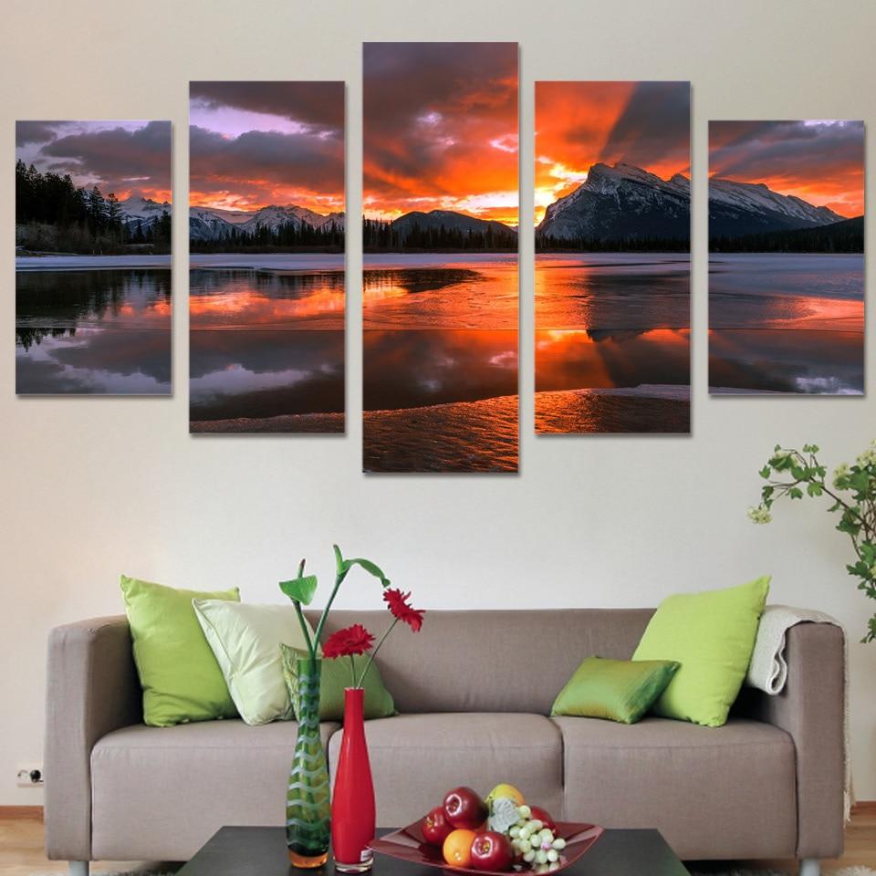 Mountain Sky – Nature Canvas Wall Art