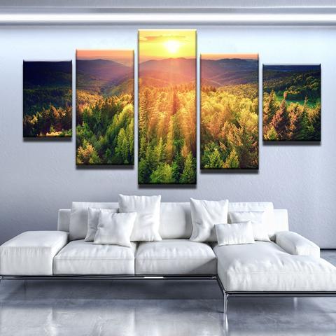 Mountain Woods – Nature Canvas Wall Art
