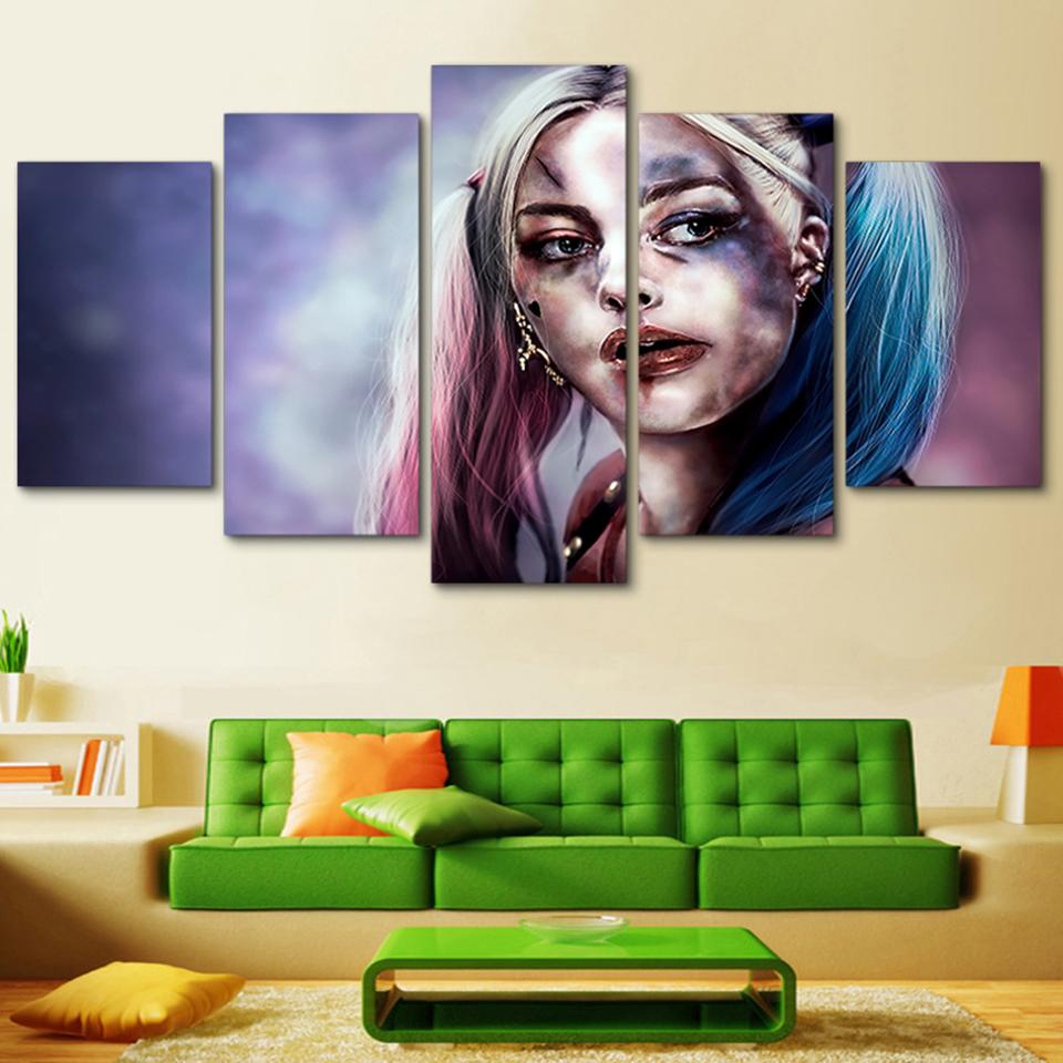 Movie Clown – Dc Canvas Wall Art