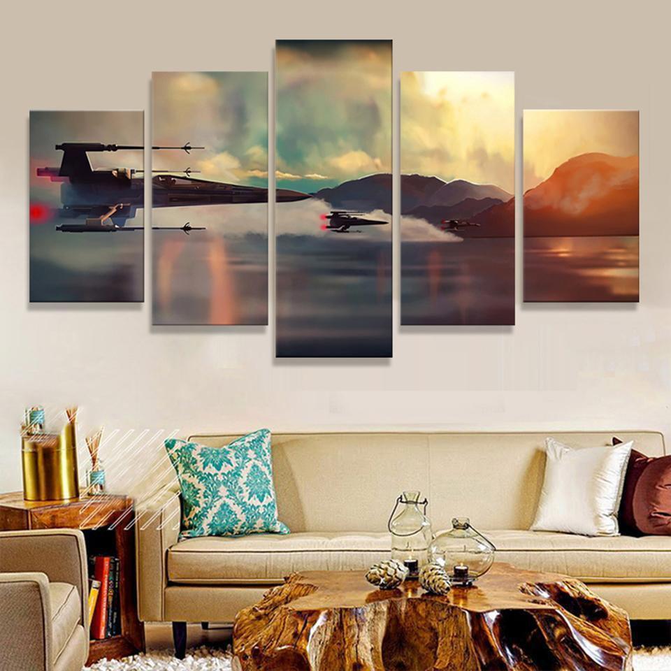 Movie Star Wars Scenario Movie – Canvas Wall Art