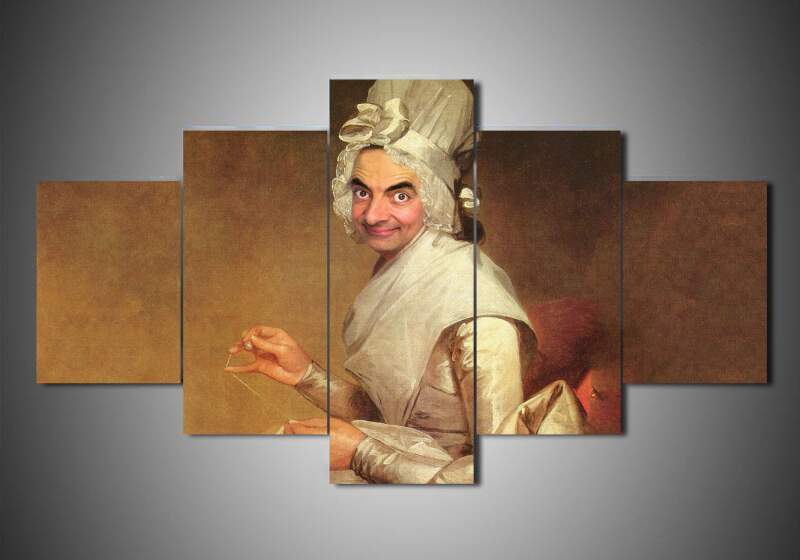Mr. Bean 1 – Famous Person Canvas Wall Art