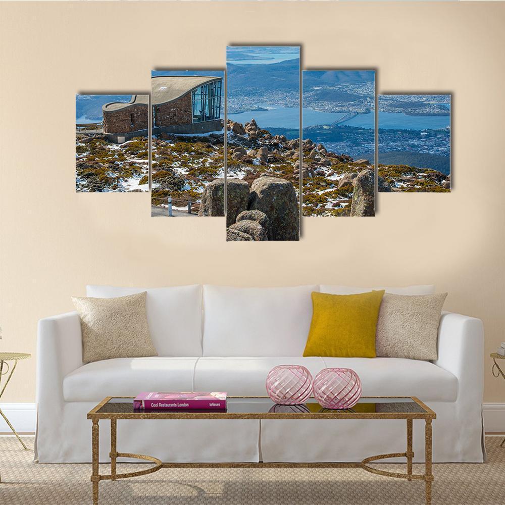 Mt.Wellington Of Hobart City – Nature Canvas Wall Art