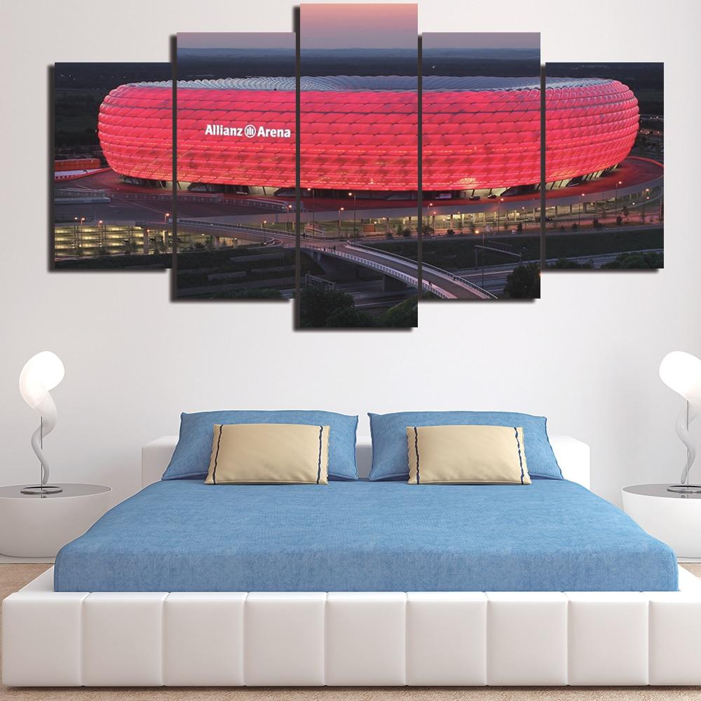 Munich Germany Allianz Arena – Sport Canvas Wall Art