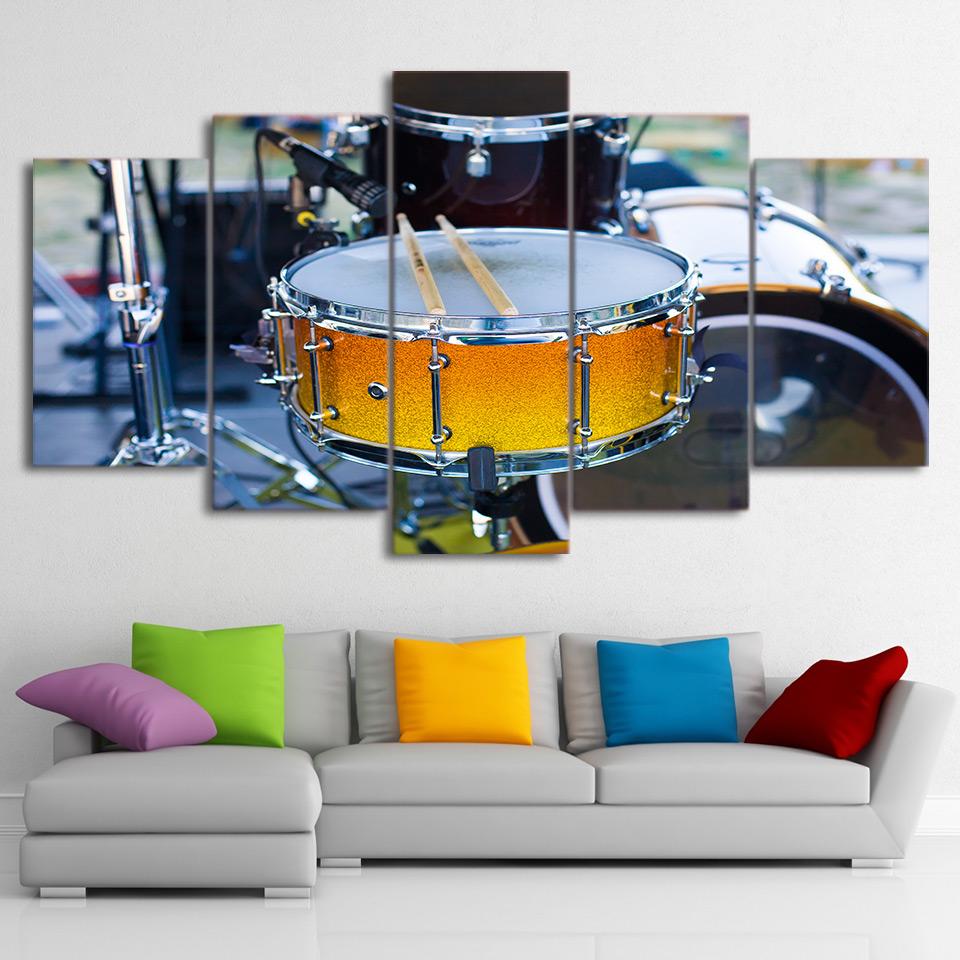 Music Drum 2 – Music Canvas Wall Art