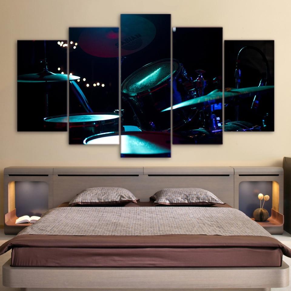 Music Drum – Music Canvas Wall Art