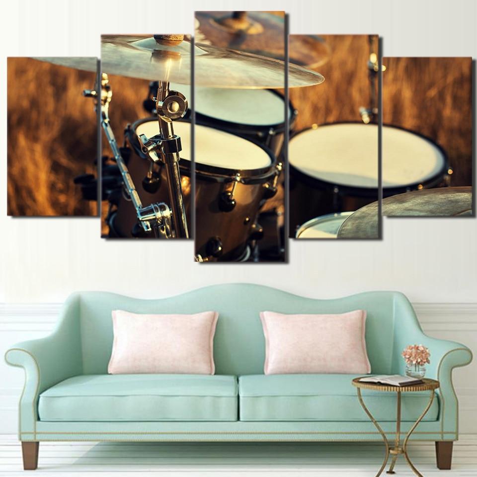Music Drum Musical Instruments 1 – Music Canvas Wall Art