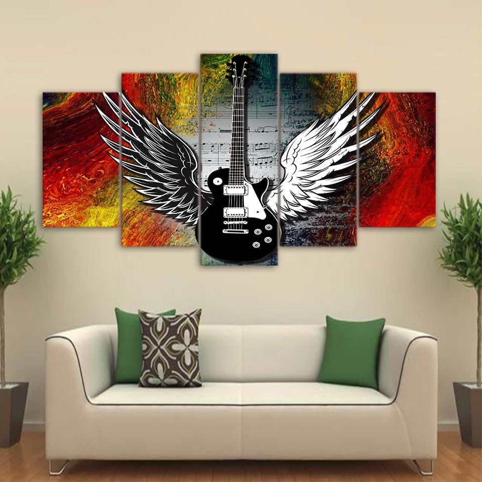 Music Guitar 10 – Music Canvas Wall Art