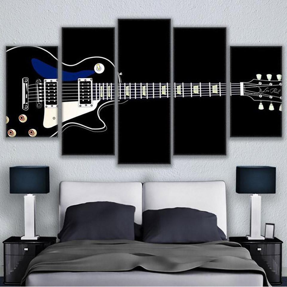 Music Instrument Guitar – Music Canvas Wall Art