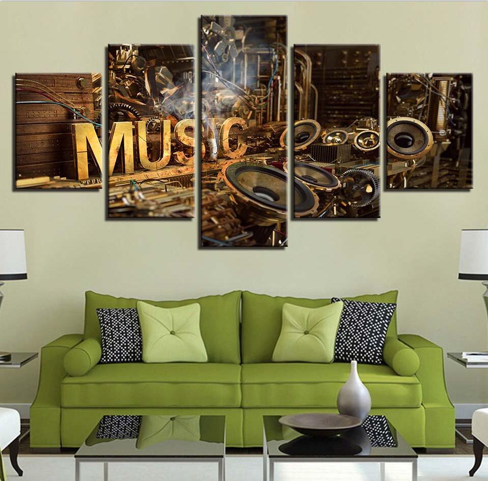 Music Instruments 13 – Music Canvas Wall Art