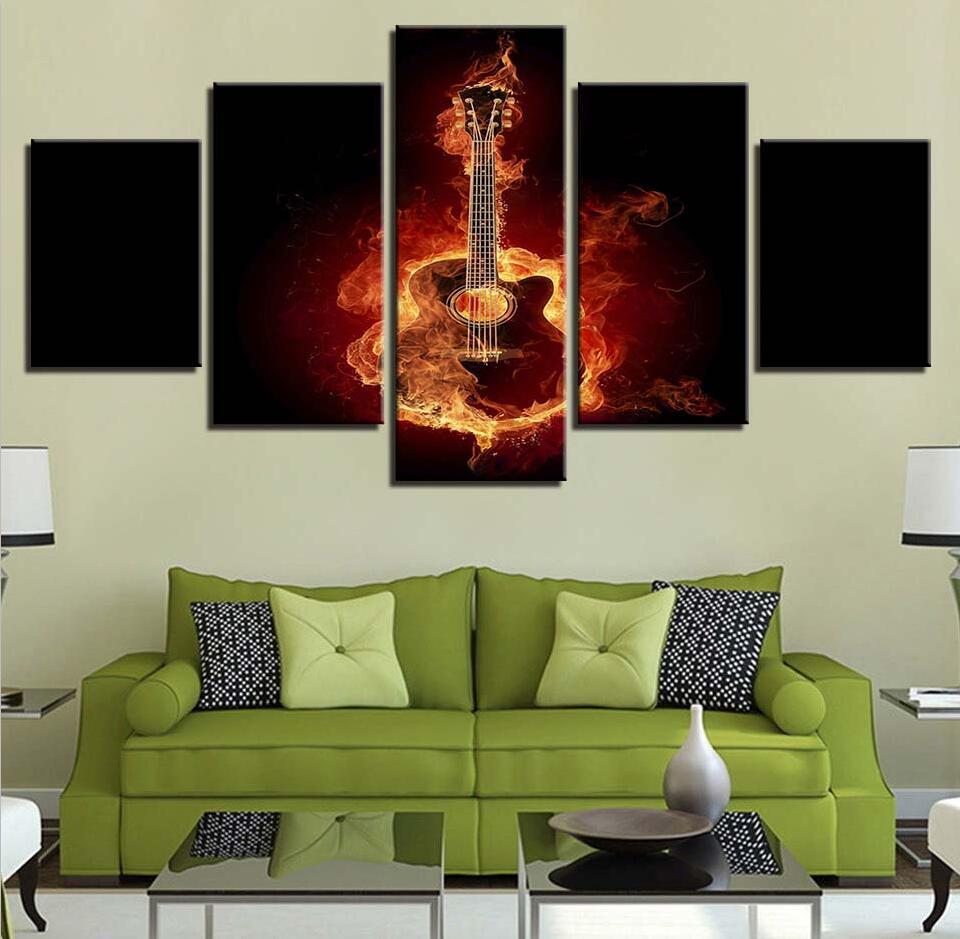 Music Instruments 15 – Music Canvas Wall Art