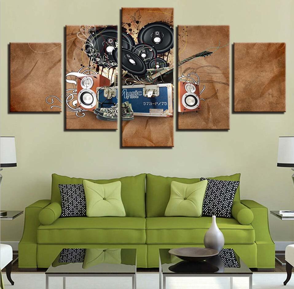 Music Instruments 16 – Music Canvas Wall Art