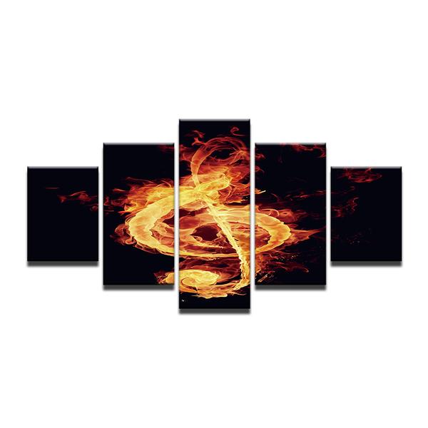 Music Musical Note Modern – Music Canvas Wall Art