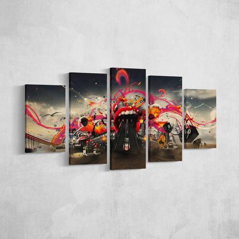 Music Take My Mind – Music Canvas Wall Art