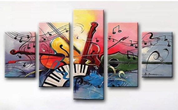 Musical Instrument 02 – Music Canvas Wall Art