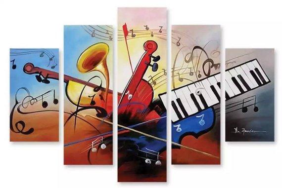 Musical Instrument – Music Canvas Wall Art