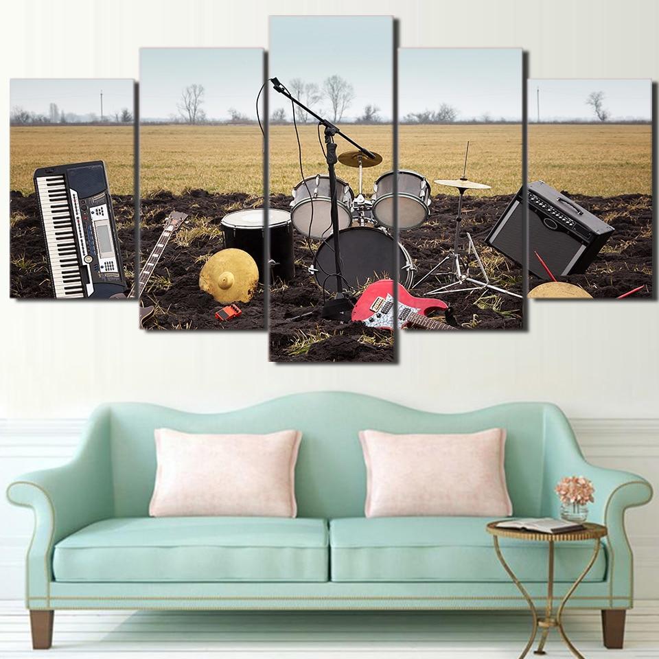 Musical Instruments 60 – Music Canvas Wall Art