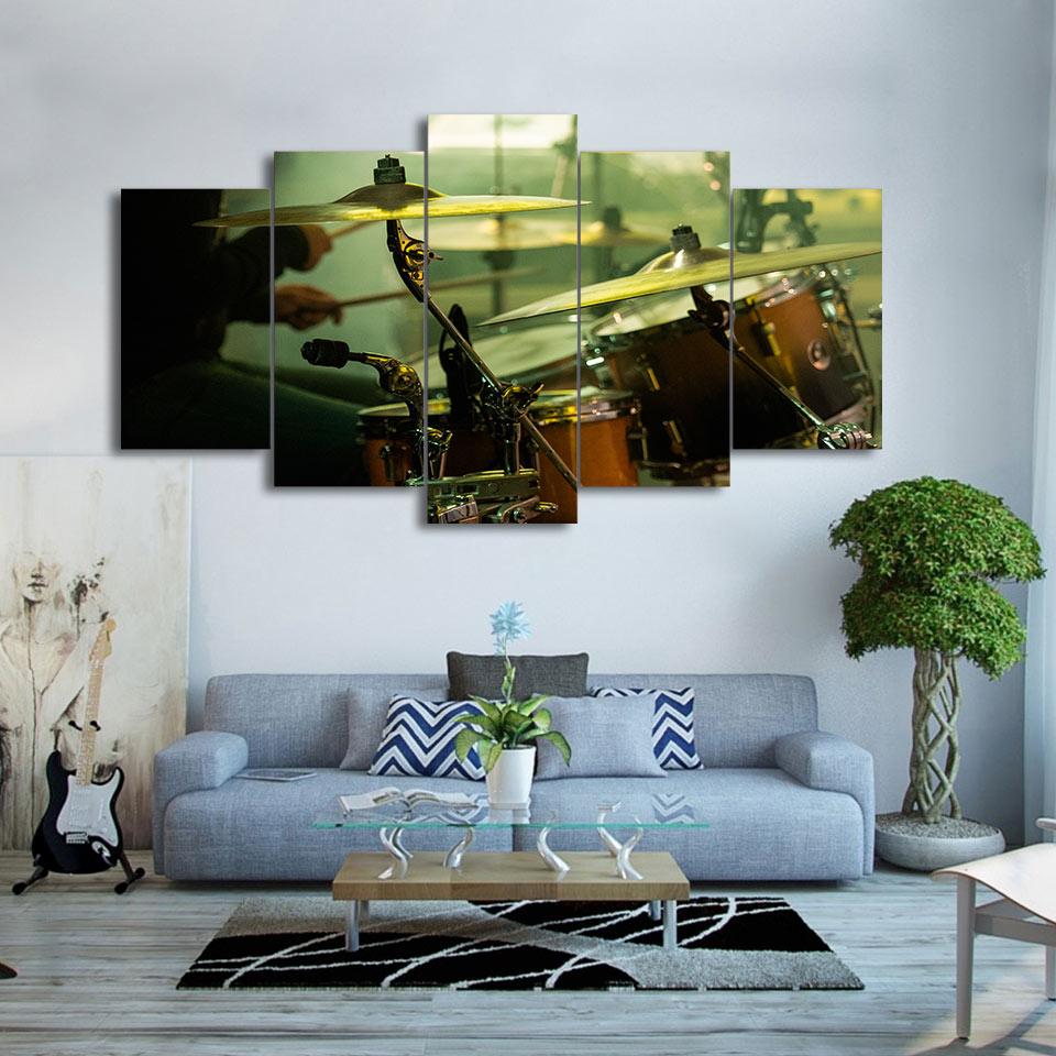 Musical Instruments Drum 1 – Music Canvas Wall Art