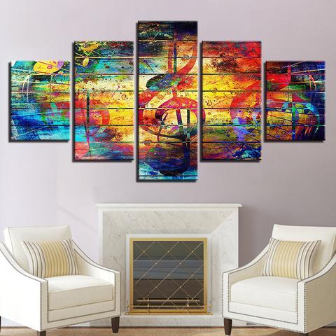 Musical Notes – Music Canvas Wall Art