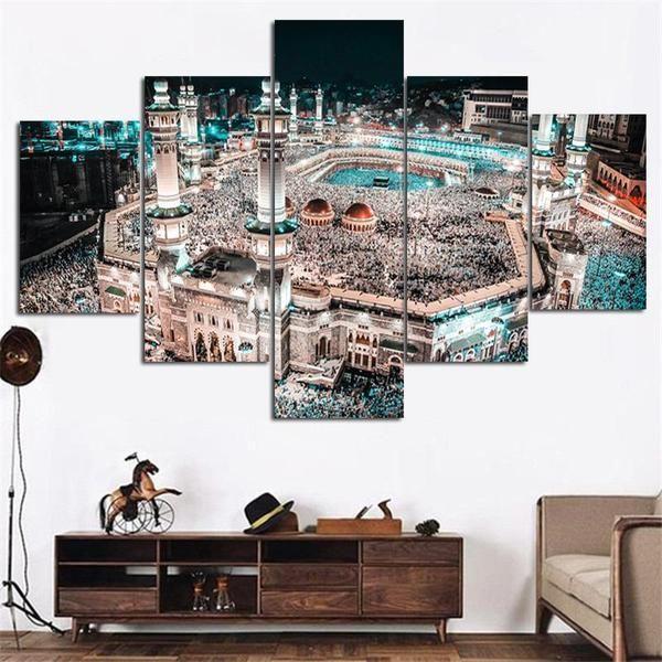 Muslim Frame Modern Islam – Religion Canvas Wall Art