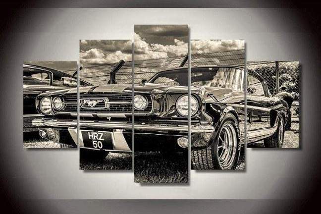 Mustang 1965 – Automative Canvas Wall Art