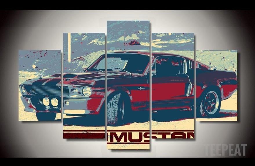Mustang Eleanor – Automative Canvas Wall Art