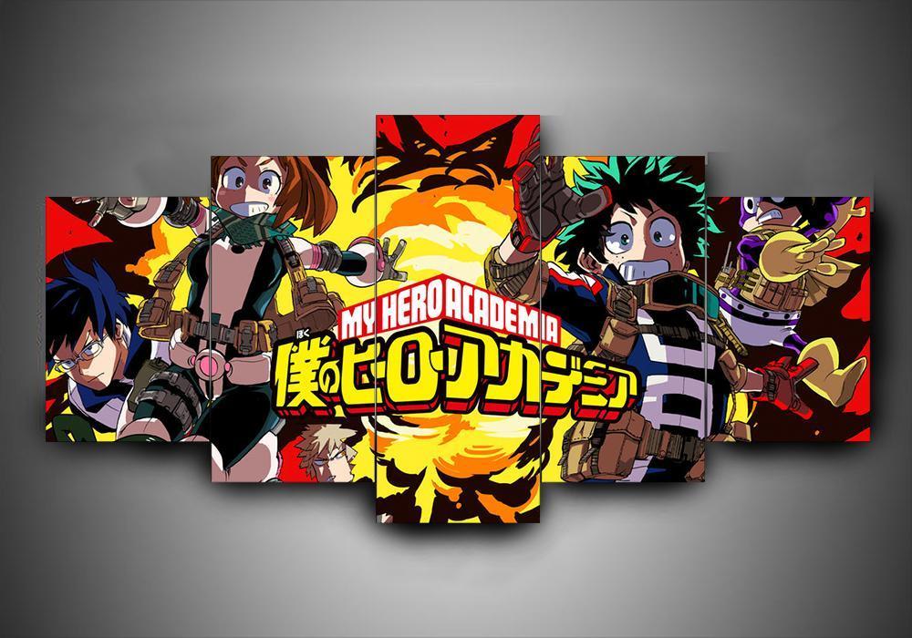 My Hero Academia/Boku No Hero – Anime Canvas Wall Art