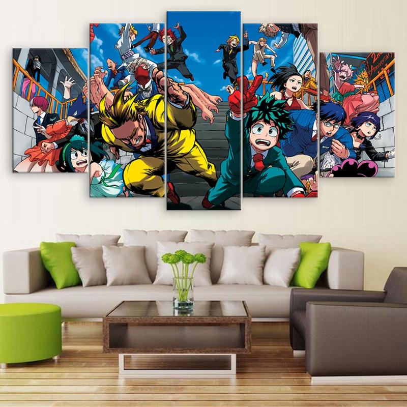 My Hero Academia Characters 12 Anime – Canvas Wall Art
