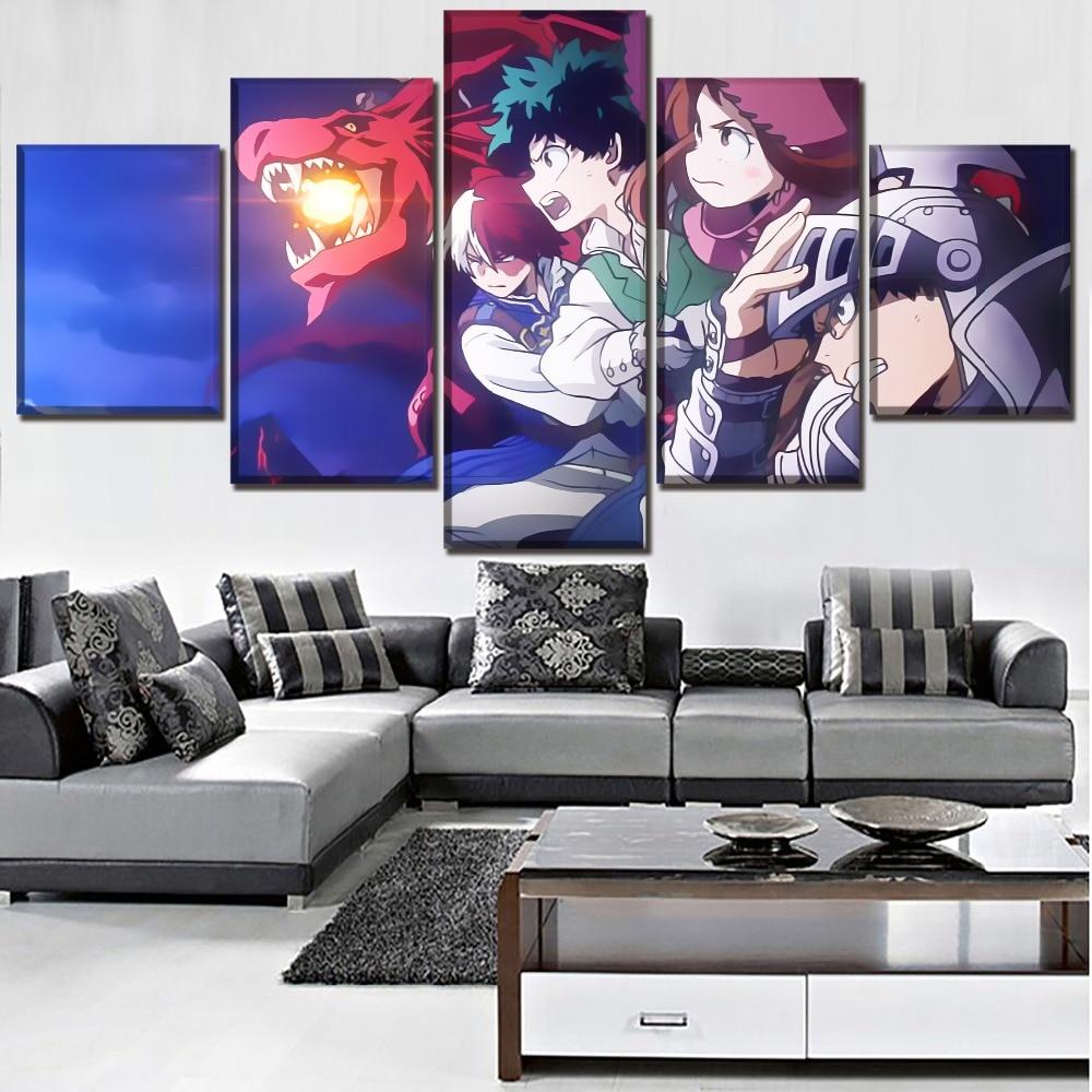 My Hero Academia Characters 15 Anime – Canvas Wall Art