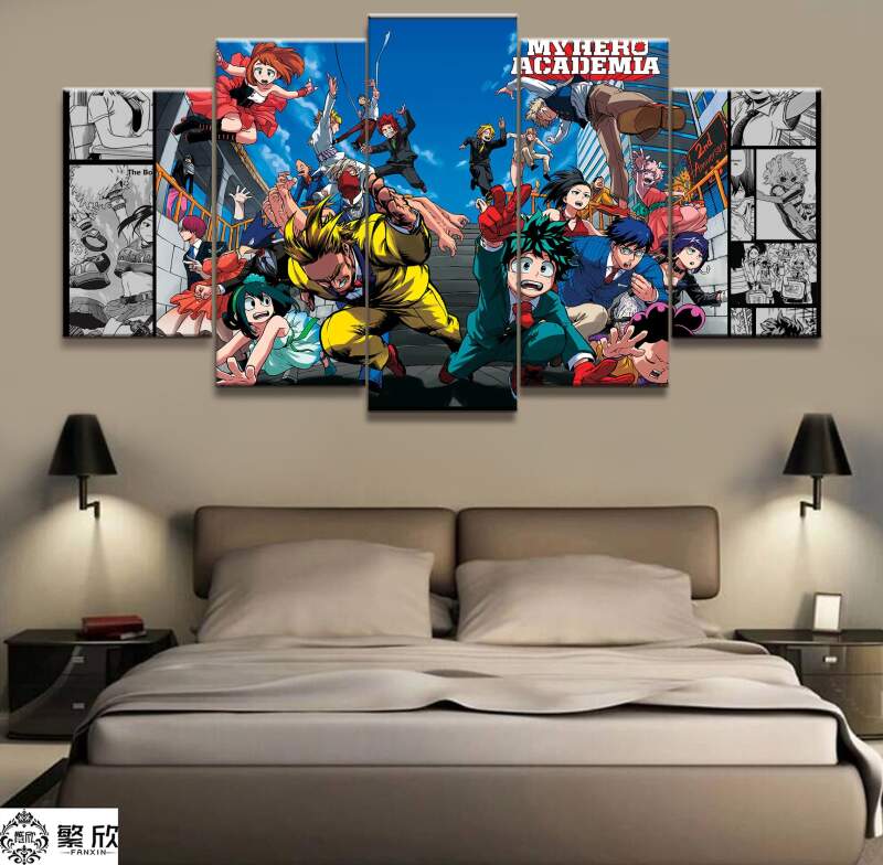 My Hero Academia Characters Anime – Canvas Wall Art