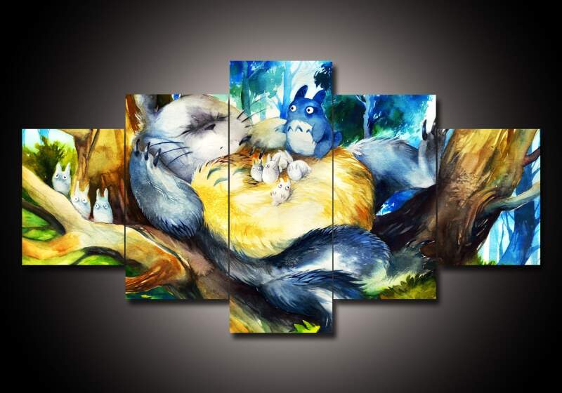 My Neighbor Totoro 2 – Anime Canvas Wall Art