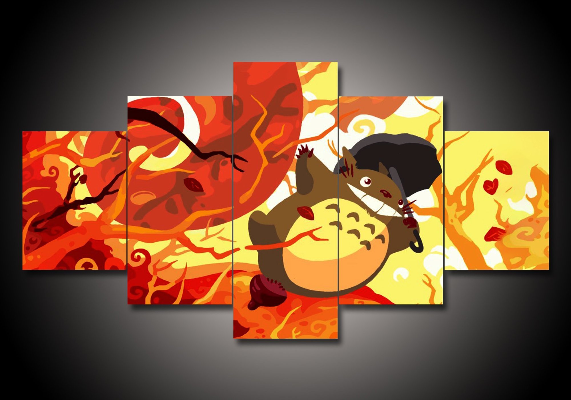 My Neighbor Totoro 4 – Anime Canvas Wall Art