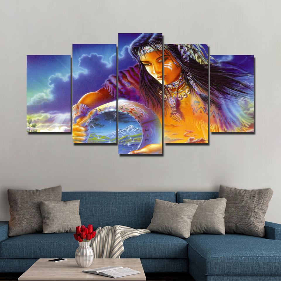 Myths On Sea – Abstract Canvas Wall Art