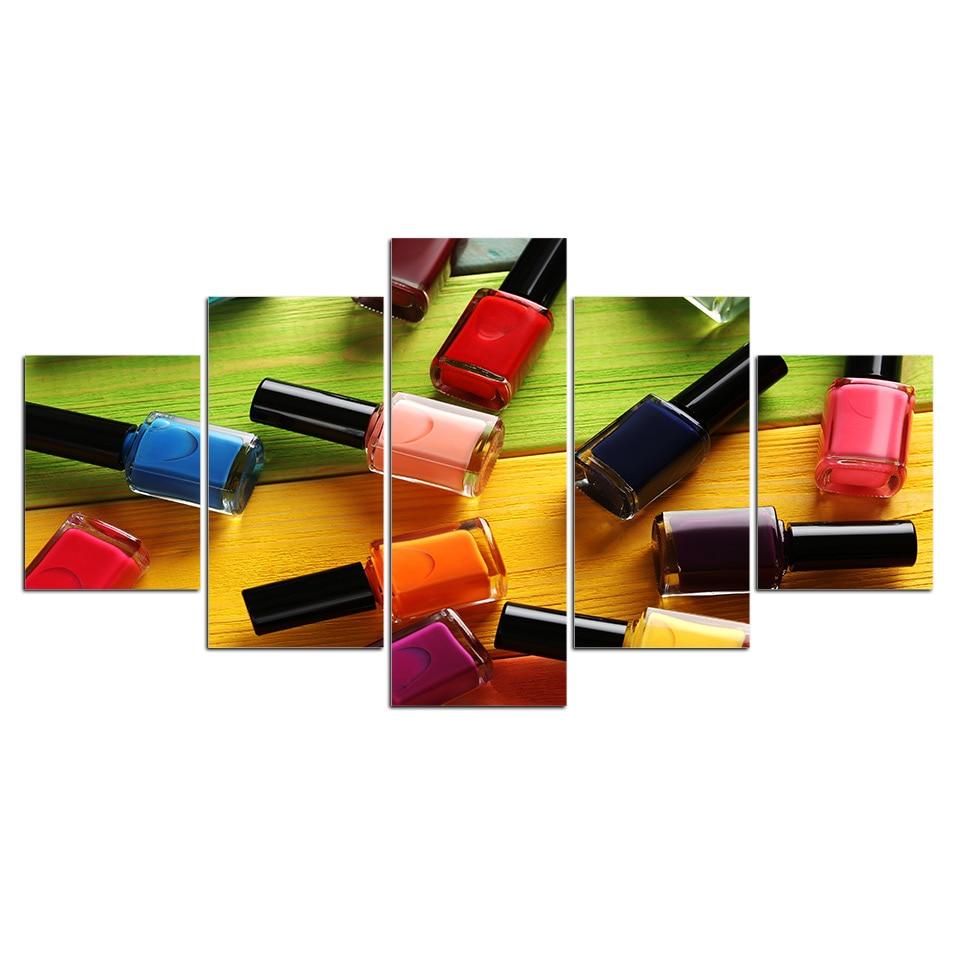Nail Polish – Abstract Canvas Wall Art