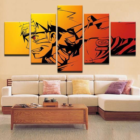 Naruto – Abstract Canvas Wall Art