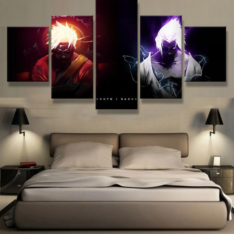 Naruto And Sasuke 1 – Anime Canvas Wall Art