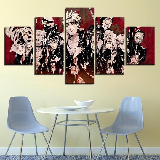 Naruto Characters – Anime Canvas Wall Art