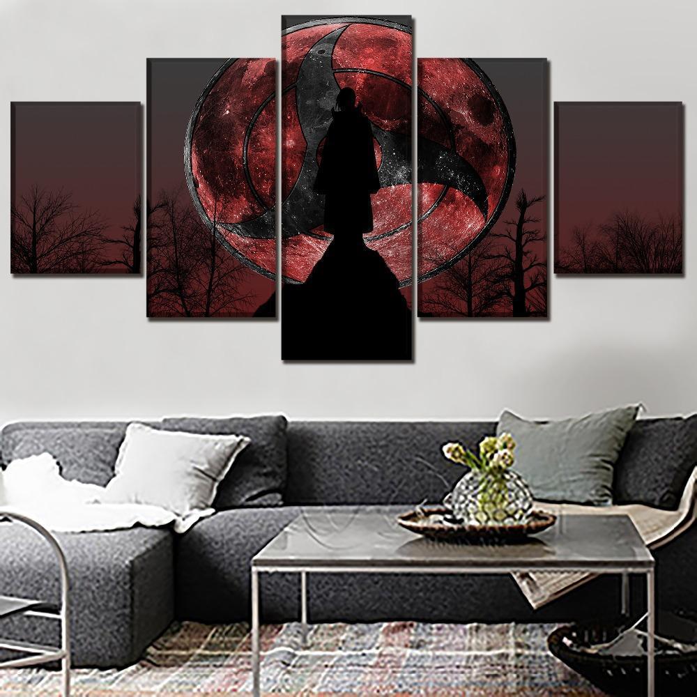 Naruto Itachi Uchiha Poster Anime – Canvas Wall Art