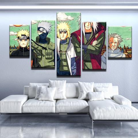 Naruto Sensei – Anime Canvas Wall Art