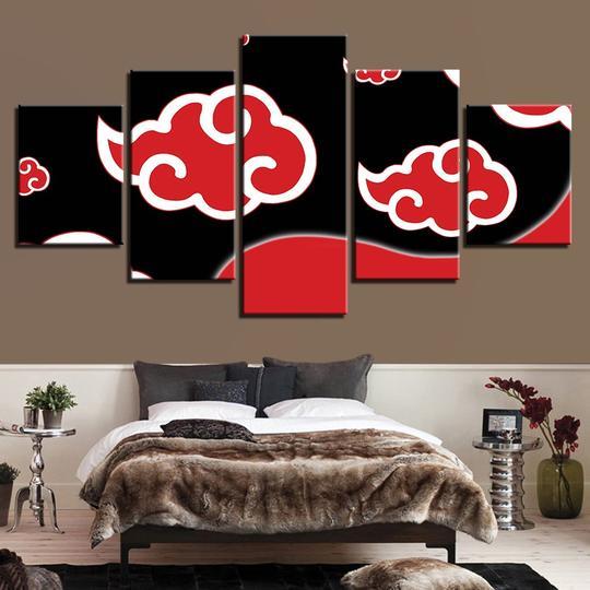 Naruto Shippuden Totems – Abstract Canvas Wall Art