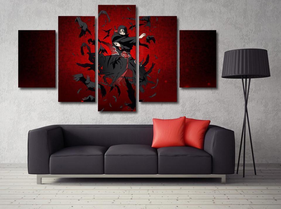 Naruto: Uchiha Itachi Anime Canvas Wall Art