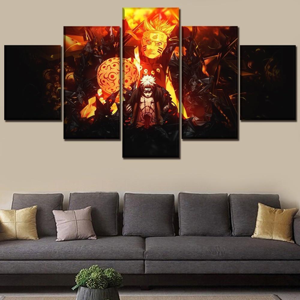 Naruto Uzumaki Poster Anime – Canvas Wall Art