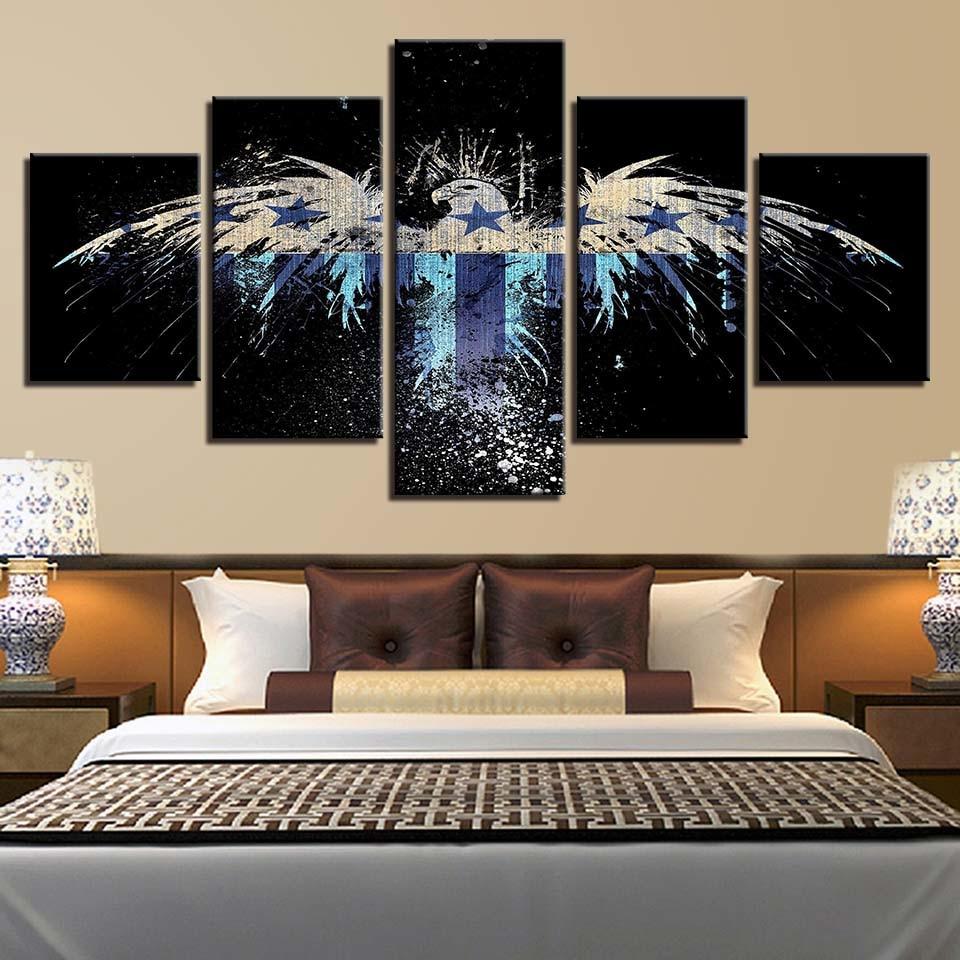 National Flag 25 – Abstract Canvas Wall Art