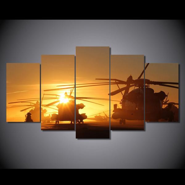 Navy Helicopters – Aircraft Canvas Wall Art