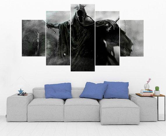 Witch King of Angmar Lord Of The Rings Movie Canvas Wall Art