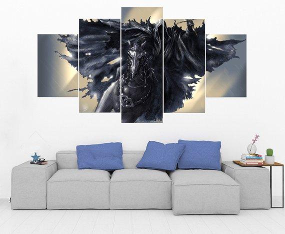 Nazgul Witch King Lord Of The Rings Movie Canvas Wall Art