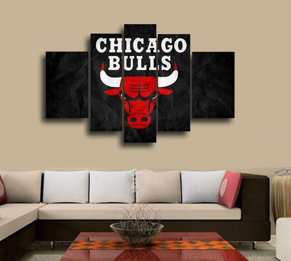 Nba Chicago Bulls Basketball Fans – Sport Canvas Wall Art