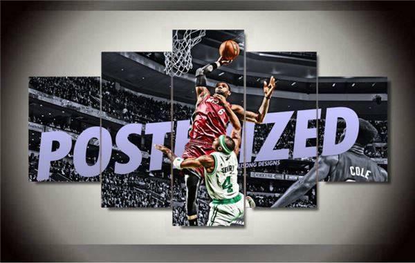 Nba Lebron James Of Cavaliers – Sport Canvas Wall Art