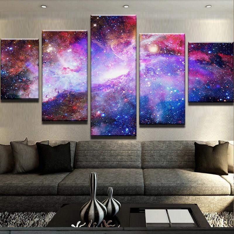 Nebula Galaxy – Space Canvas Wall Art