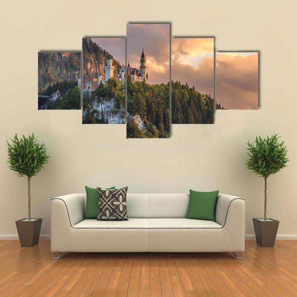 Neuschwanstein Castle In Germany – Nature Canvas Wall Art